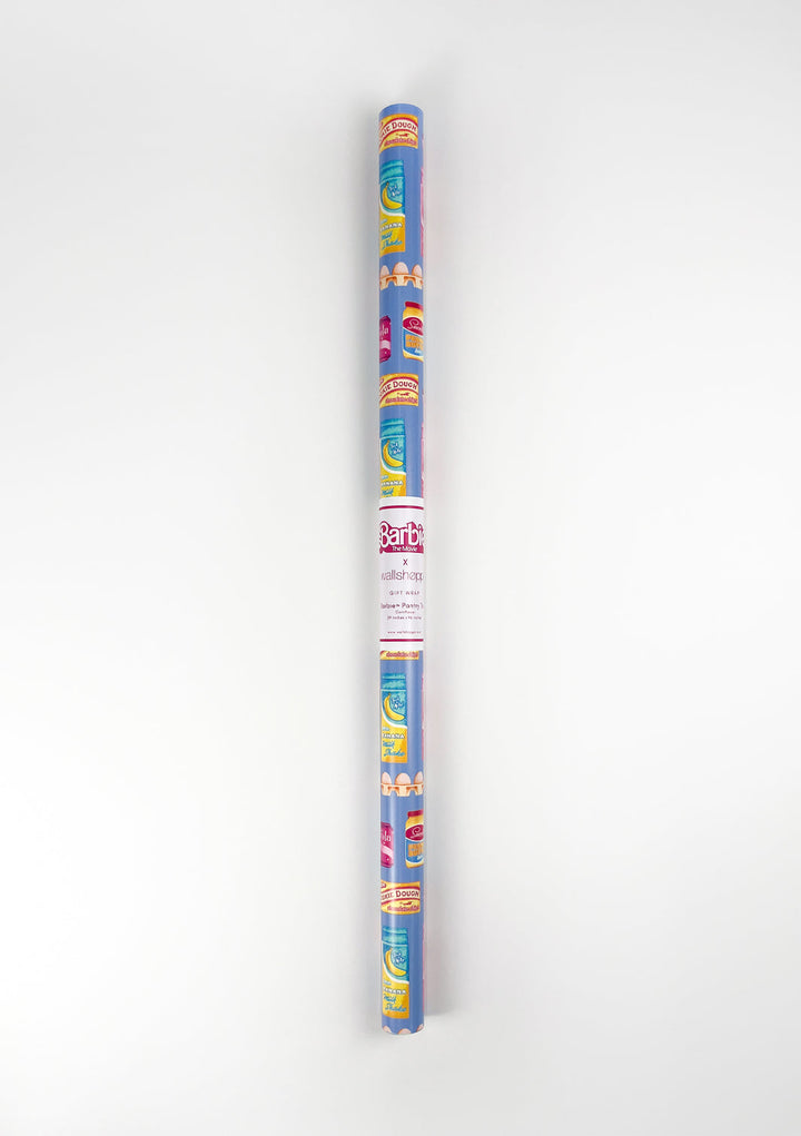 Barbie™ Pantry Toss Gift Wrap - Cornflower