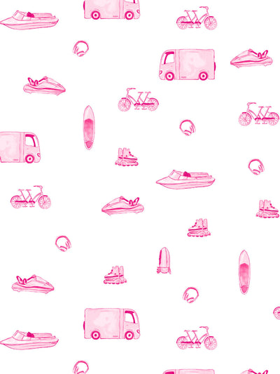 'Barbie™ She Shed' Wallpaper by Barbie™ - 219 Pink