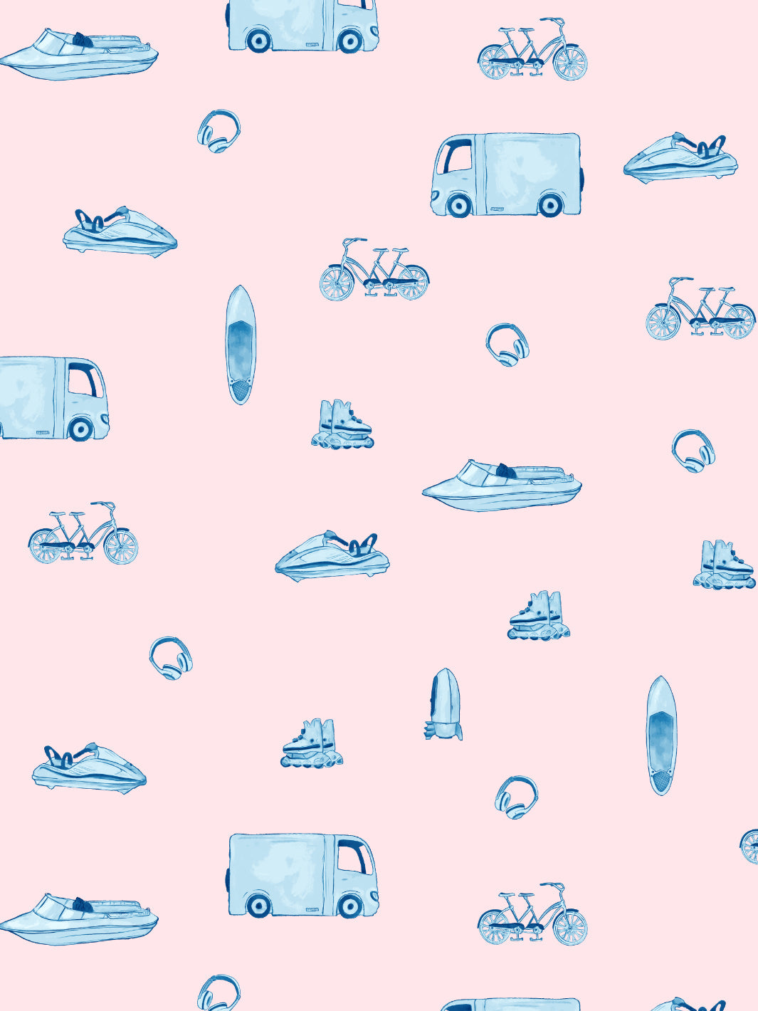 'Barbie™ She Shed' Wallpaper by Barbie™ - Pink