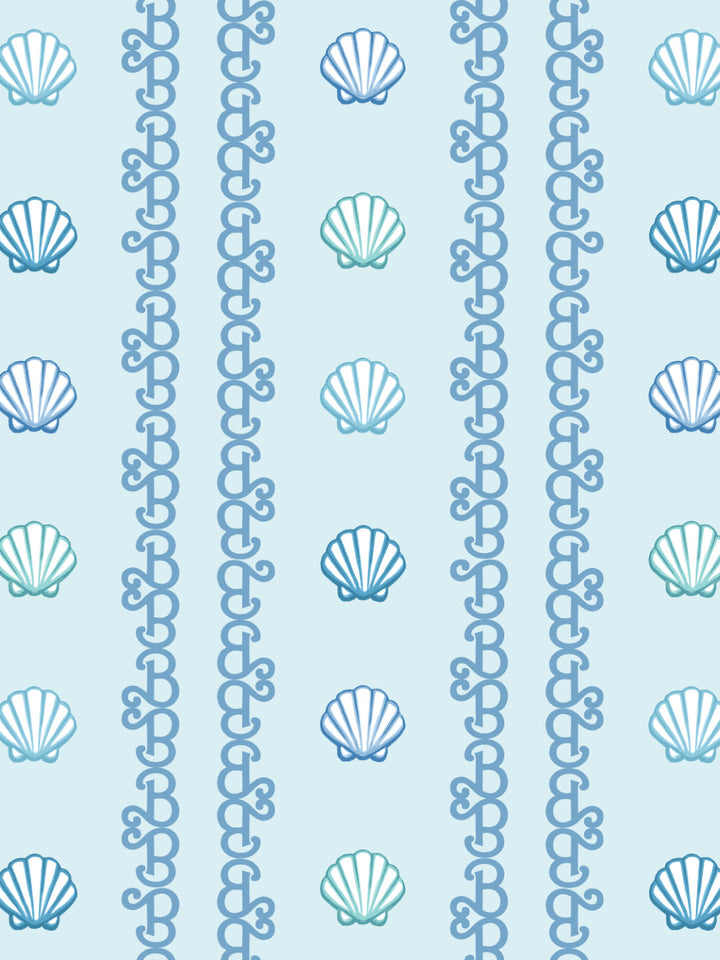 barbie-shell-stripe-wallpaper-by-barbie-pale-blue