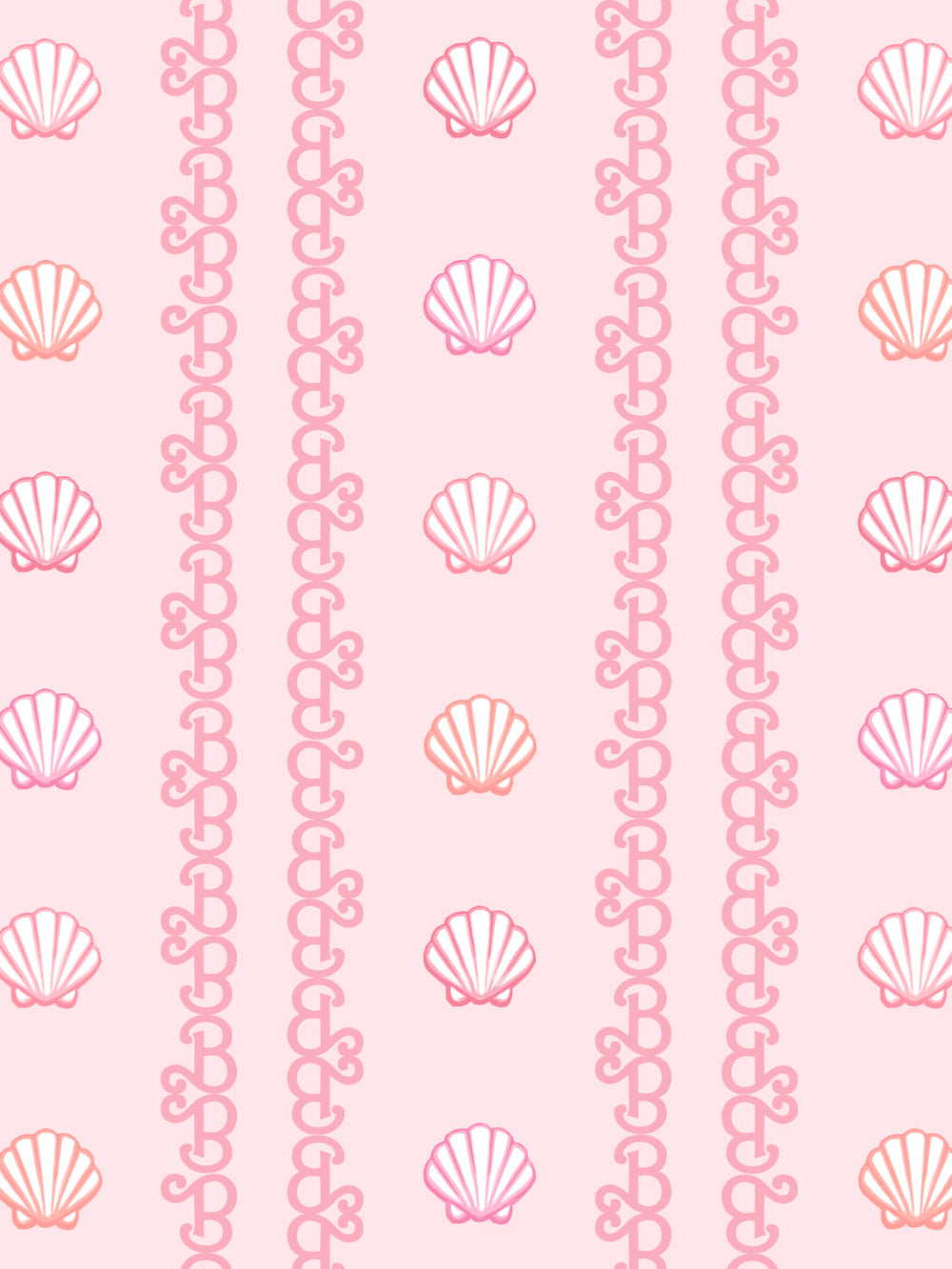 barbie-shell-stripe-wallpaper-by-barbie-piggy-bank