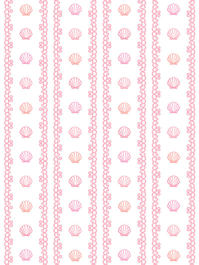 barbie shell stripe wallpaper by barbie pinks