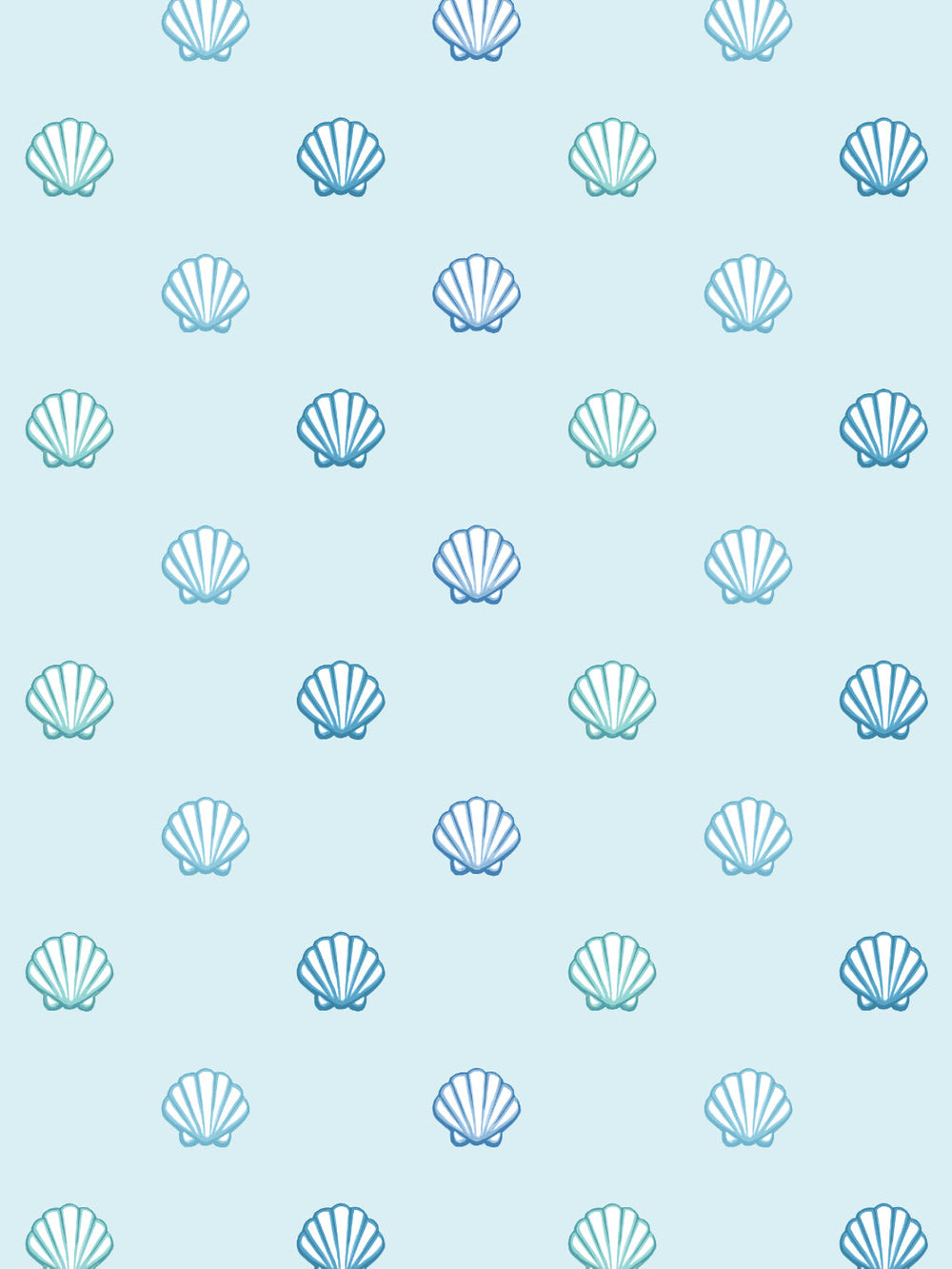 barbie-shells-wallpaper-by-barbie-pale-blue