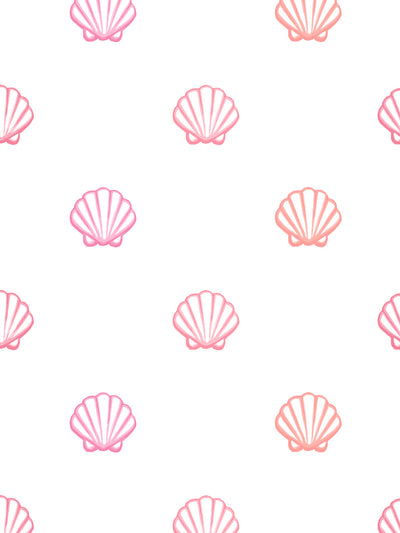 'Barbie™ Shells' Wallpaper by Barbie™ - Pinks