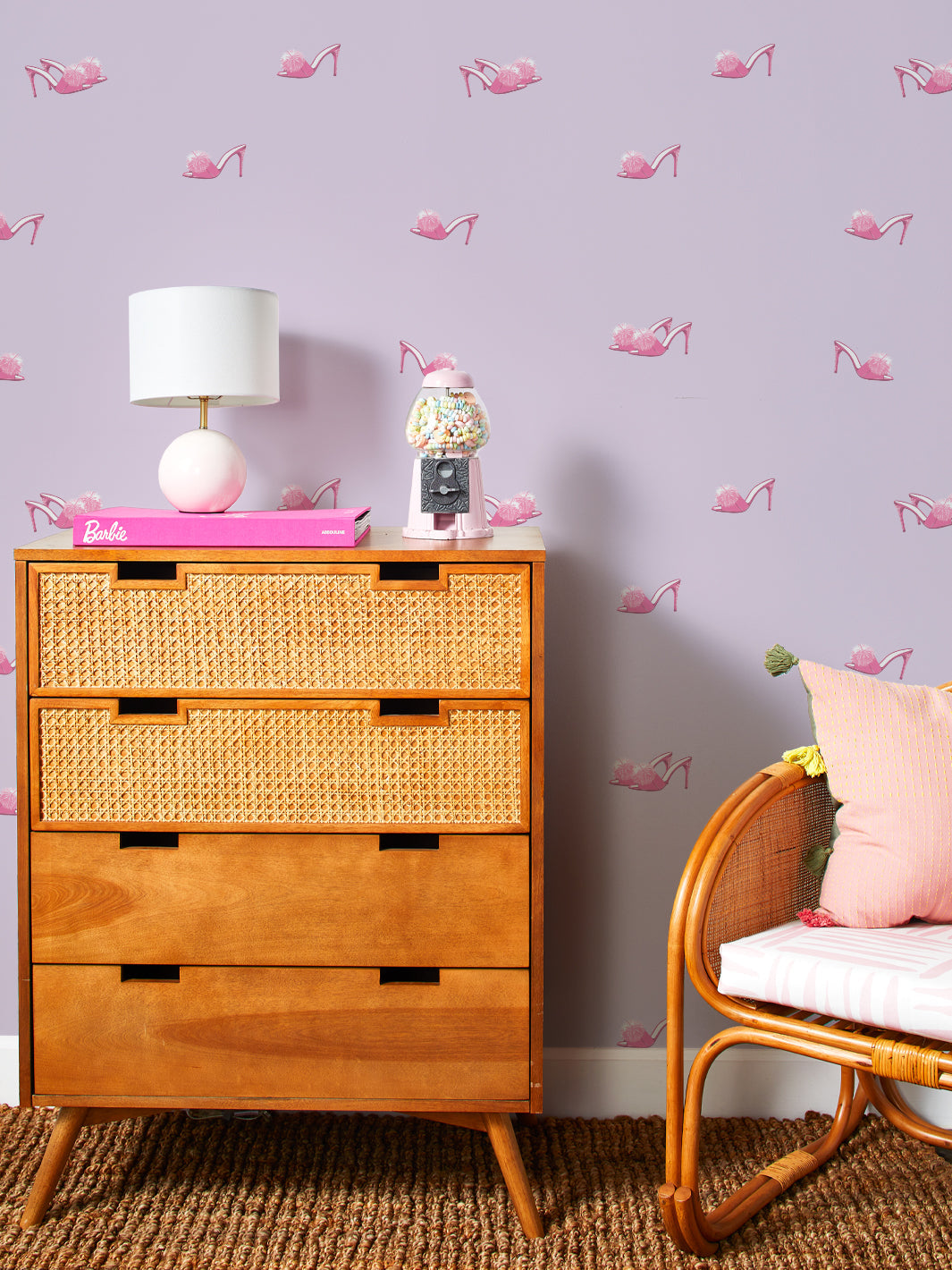 Barbie Stilettos Wallpaper by Barbie Lavender