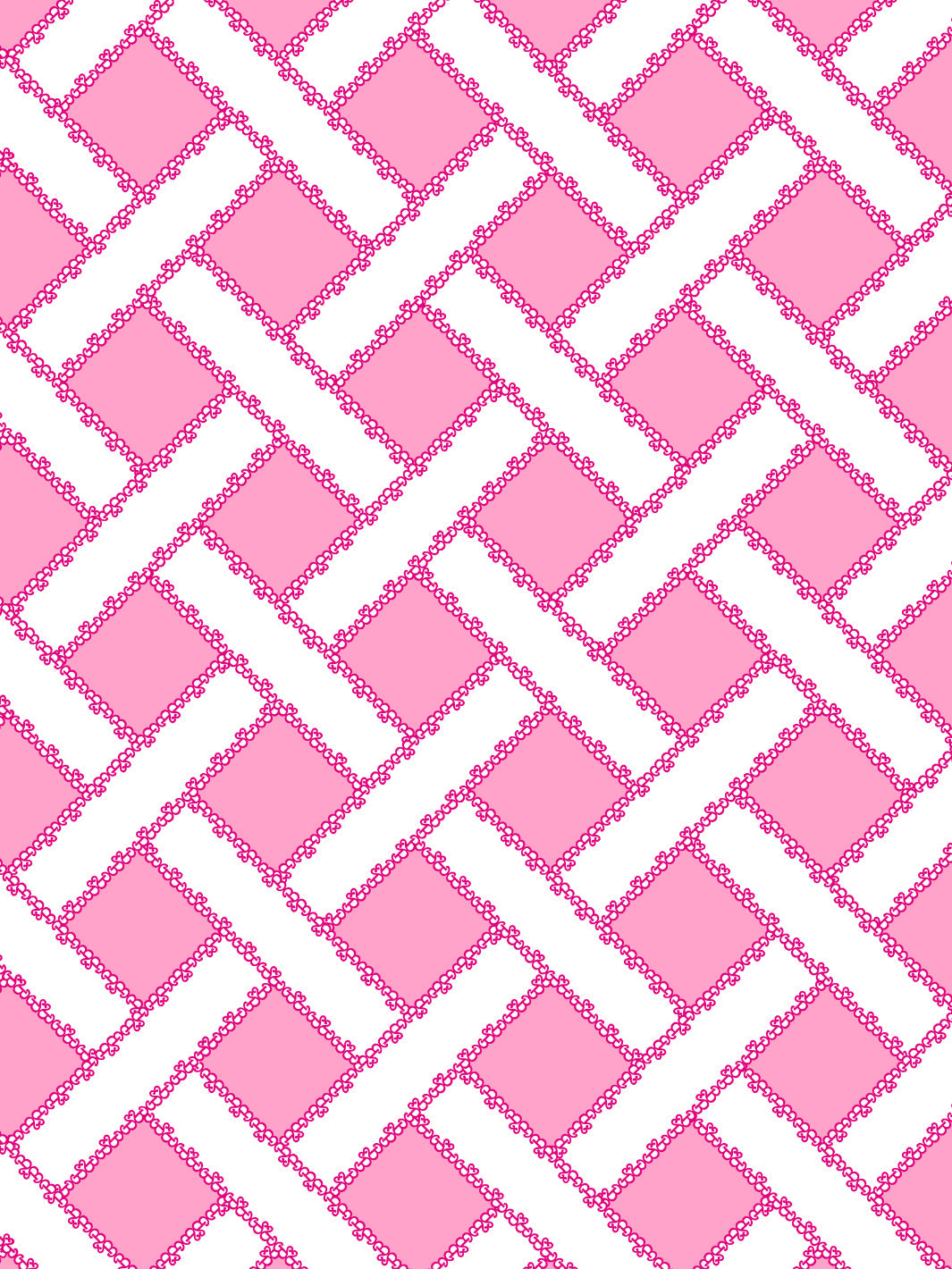 barbie trellis wallpaper by barbie 219 pink