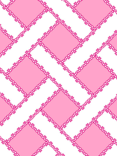 barbie trellis wallpaper by barbie 219 pink