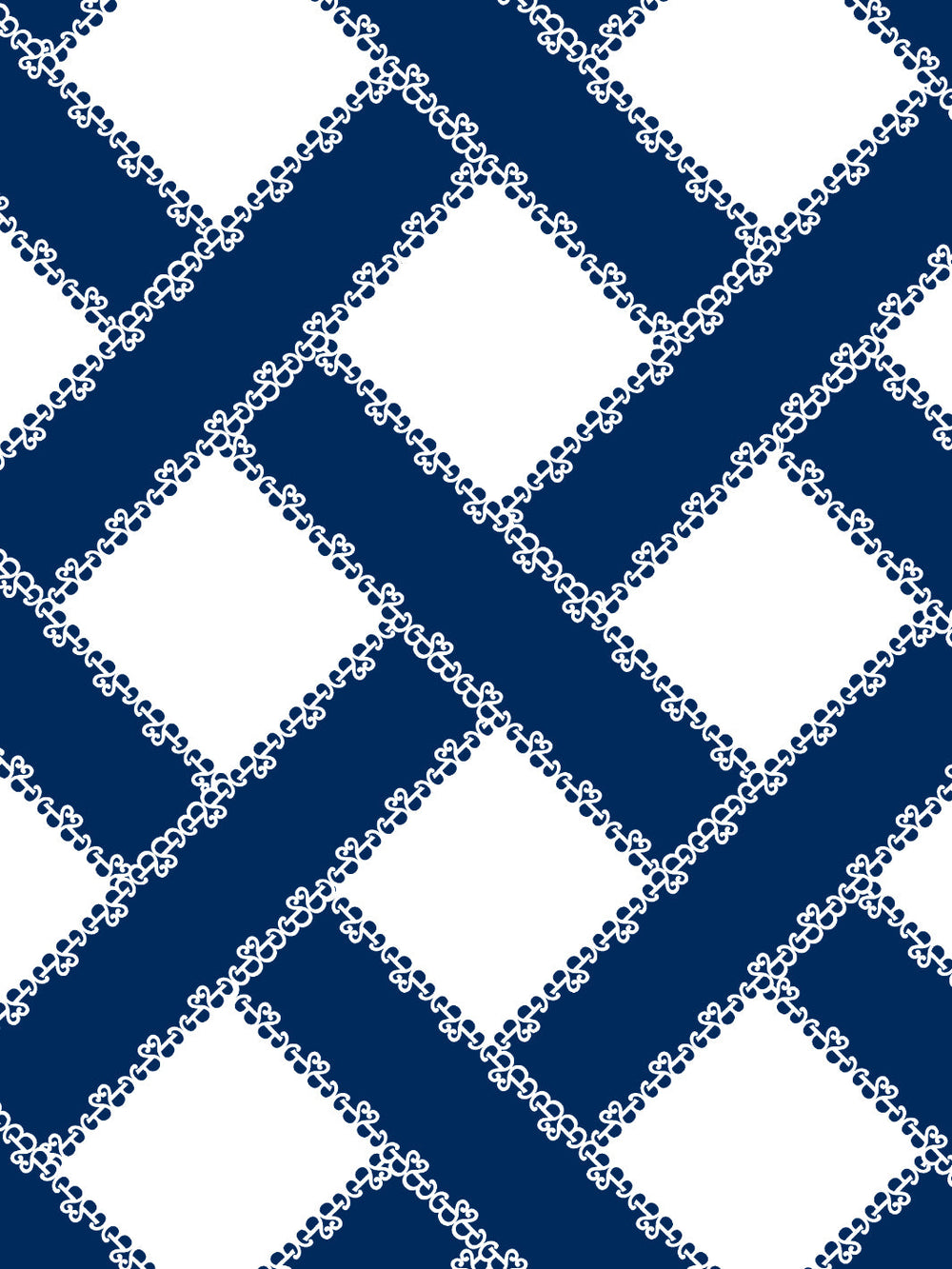 barbie-trellis-wallpaper-by-barbie-navy