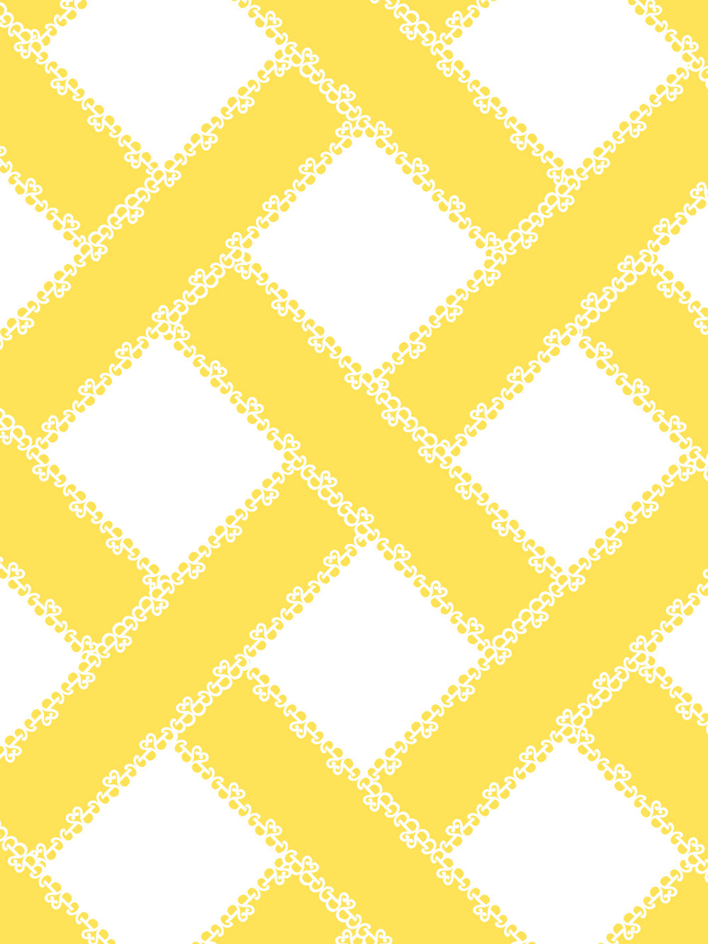 barbie-trellis-wallpaper-by-barbie-yellow