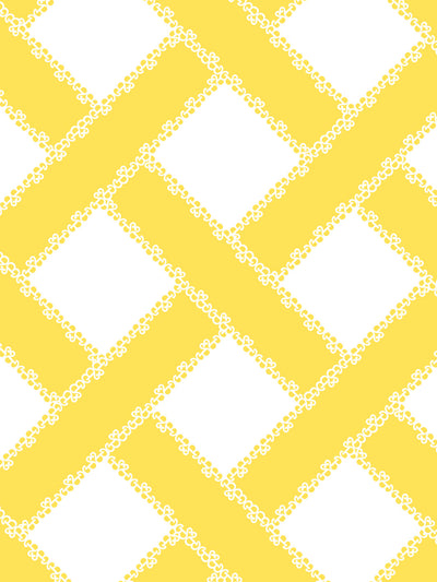 barbie trellis wallpaper by barbie yellow