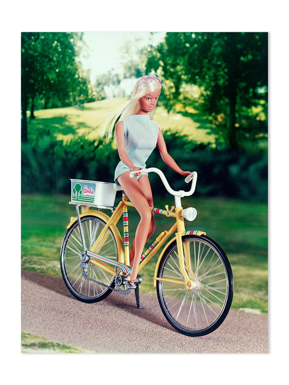 barbie ten speeder on acrylic