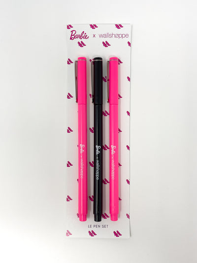 'Barbie™ x Wallshoppe Le Pen 3-Pack - Escarpins roses