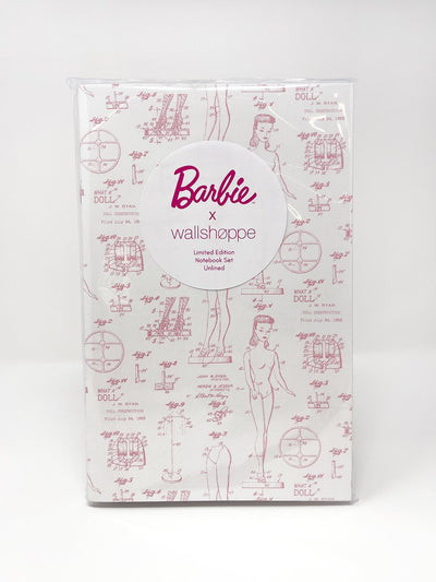 Ensemble de carnets Barbie™ x Wallshoppe