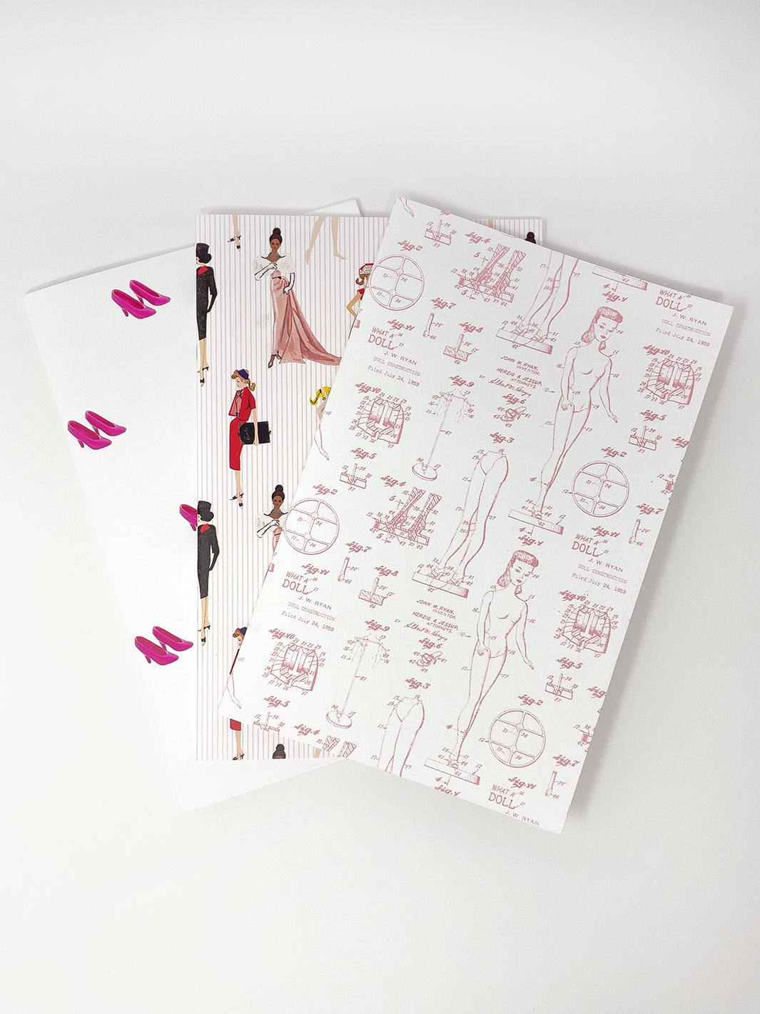 barbie x wallshoppe notebook set