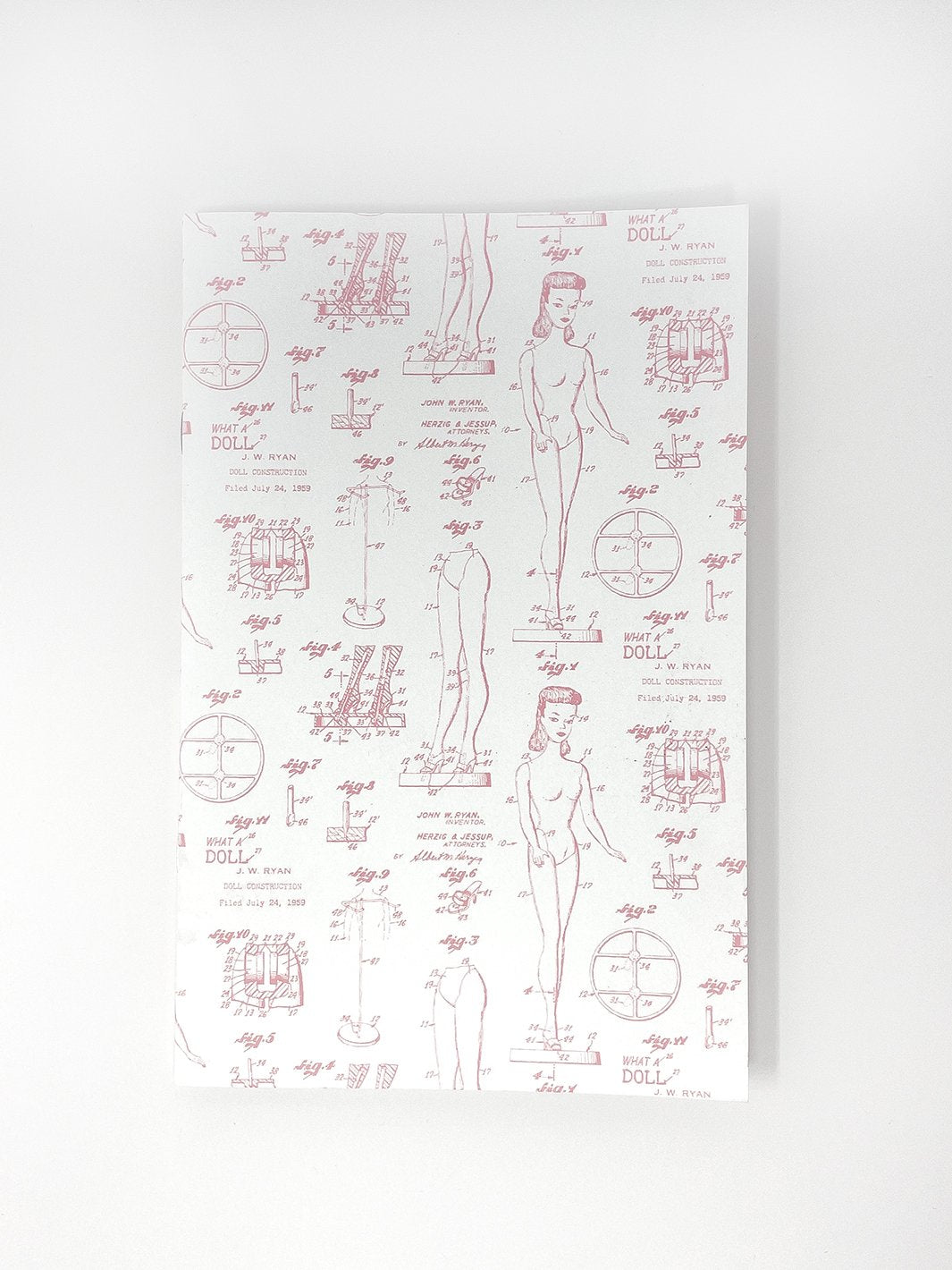 barbie x wallshoppe notebook set