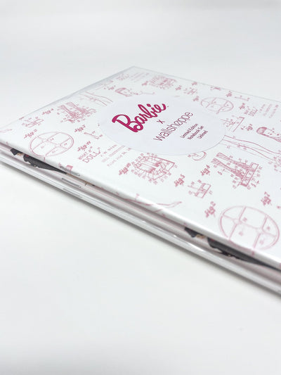 barbie x wallshoppe notebook set