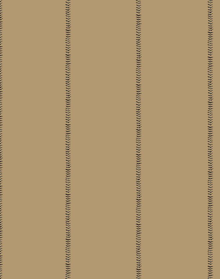 'Baseball Stitch' Wallpaper by Wallshoppe - Leather