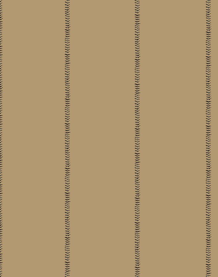 'Baseball Stitch' Wallpaper by Wallshoppe - Leather