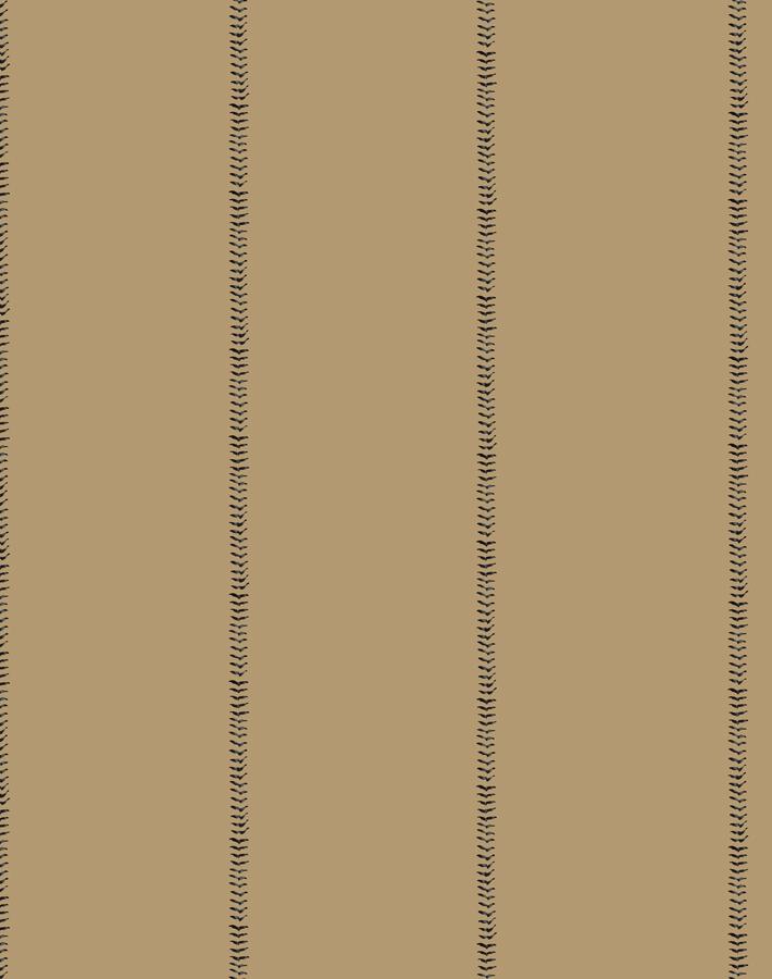 'Baseball Stitch' Wallpaper by Wallshoppe - Leather