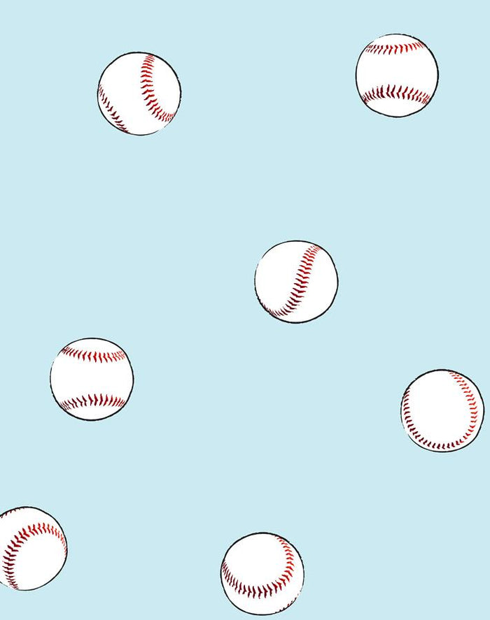 'Baseball Toss' Wallpaper by Wallshoppe - Sky