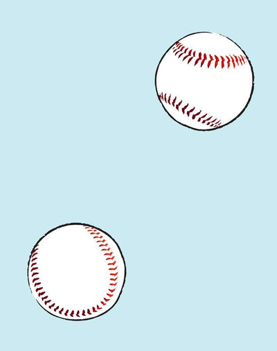 'Baseball Toss' Wallpaper by Wallshoppe - Sky