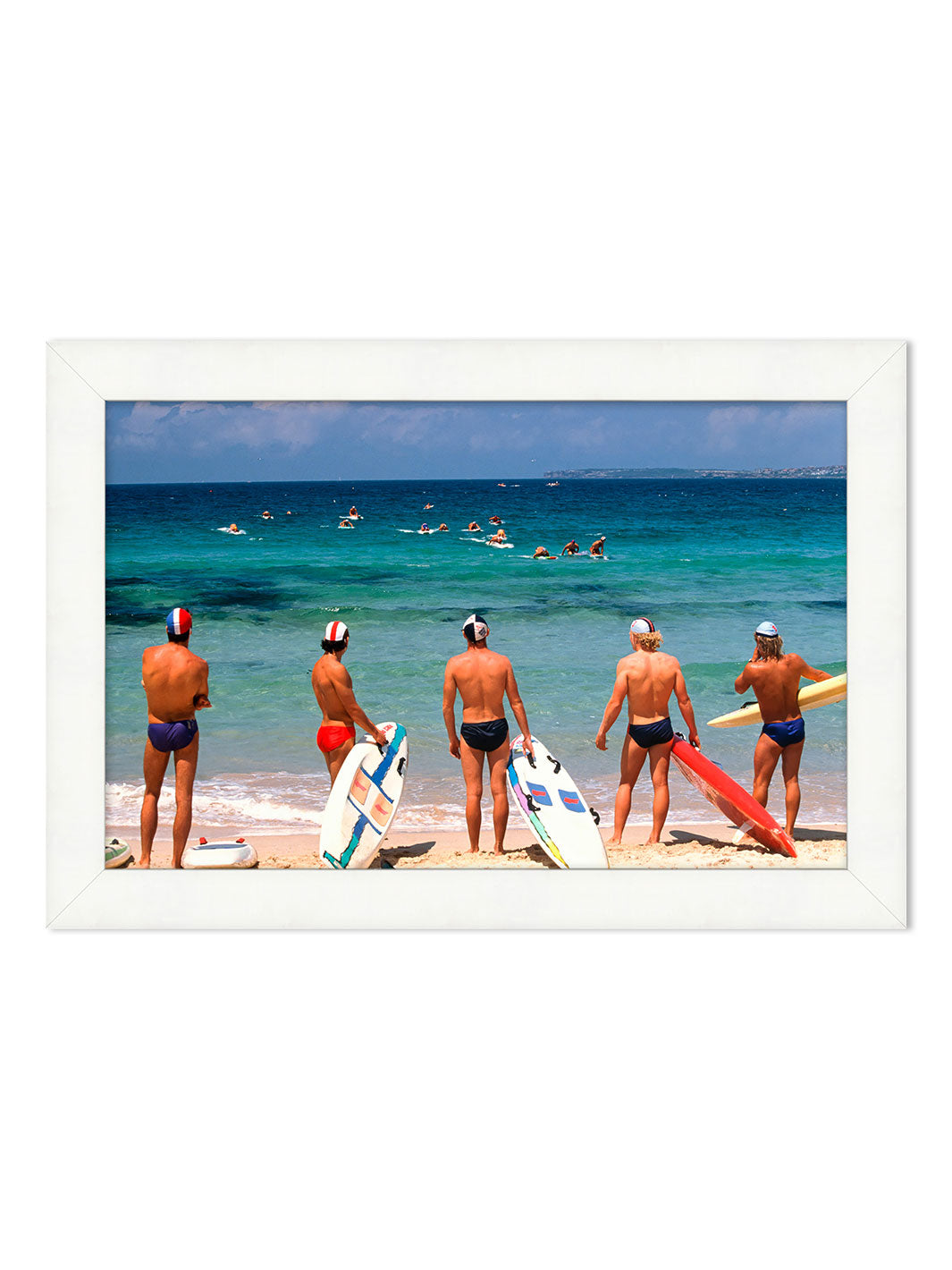 'Beach Patrol' by Nathan Turner Framed Art