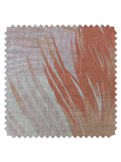 fabric by the yard belafonte palm peach on organic twill