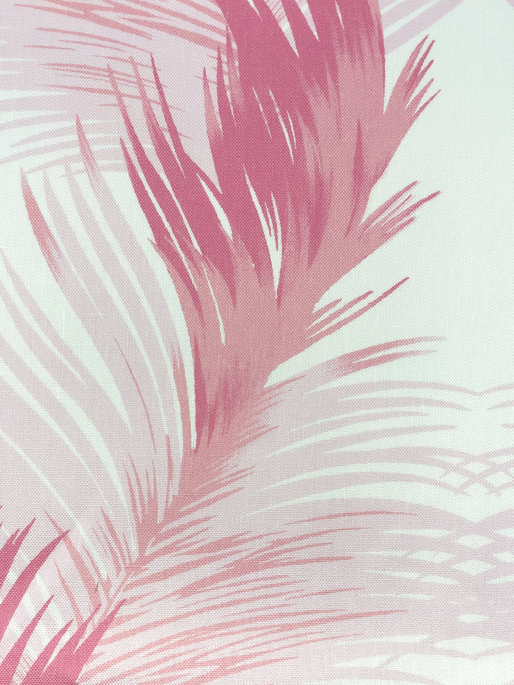 fabric by the yard belafonte palm pink on linen