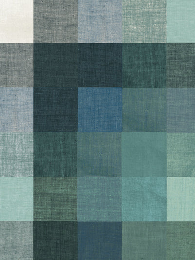 bellport madras small wallpaper chris benz blue