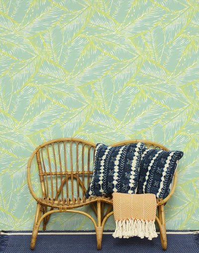 'Best Fronds' Wallpaper by Wallshoppe - Keylime