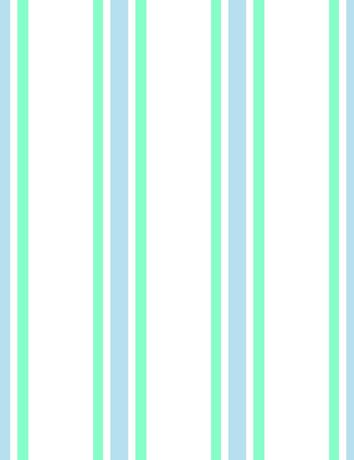 'Between The Lines' Wallpaper by Wallshoppe - Baby Blue / Jade