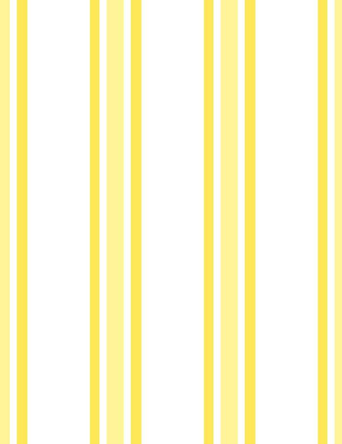 'Between The Lines' Wallpaper by Wallshoppe - Daffodil Yellow