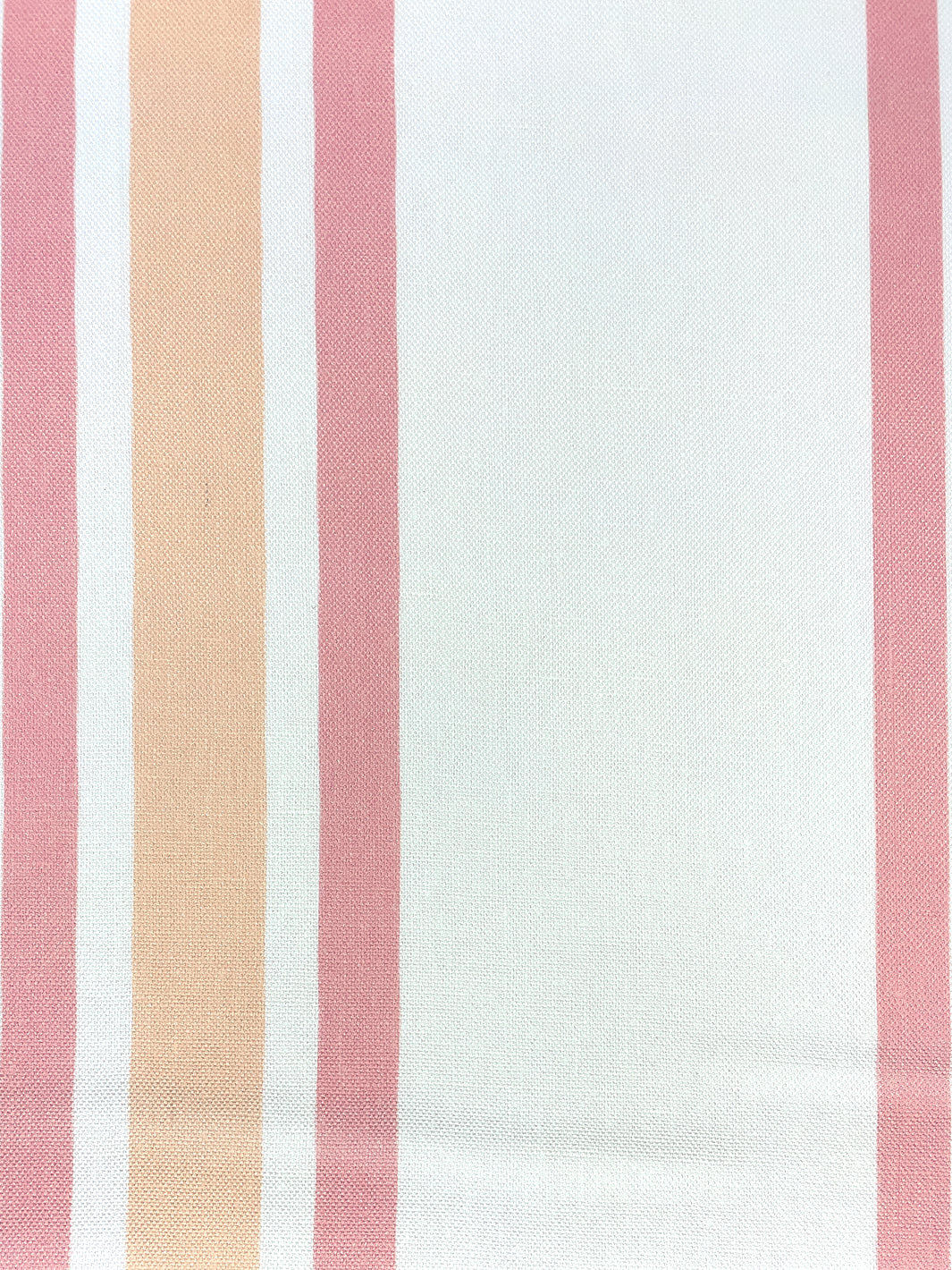 fabric by the yard between the lines peach pink on linen