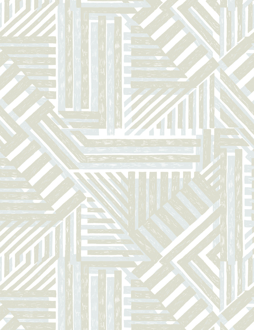 'Bloc' Wallpaper by Wallshoppe - Straw