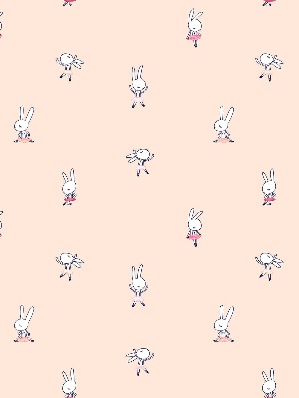 ballet-bunnies-wallpaper-by-tea-collection-peach