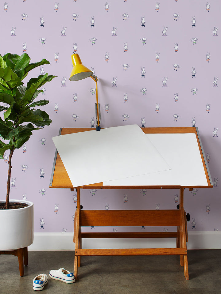 ballet-bunnies-wallpaper-by-tea-collection-lavender