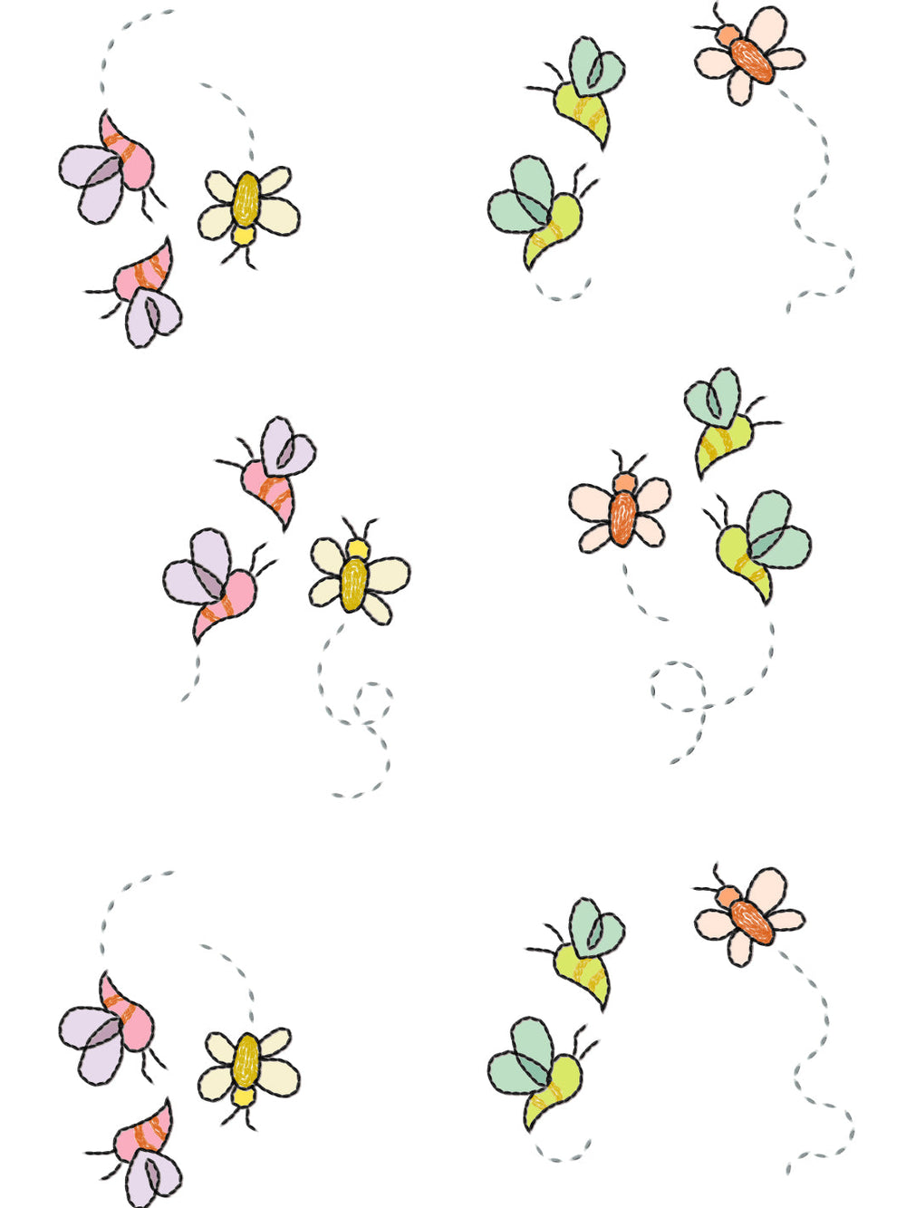 bzzz-wallpaper-by-lingua-franca-white-multi