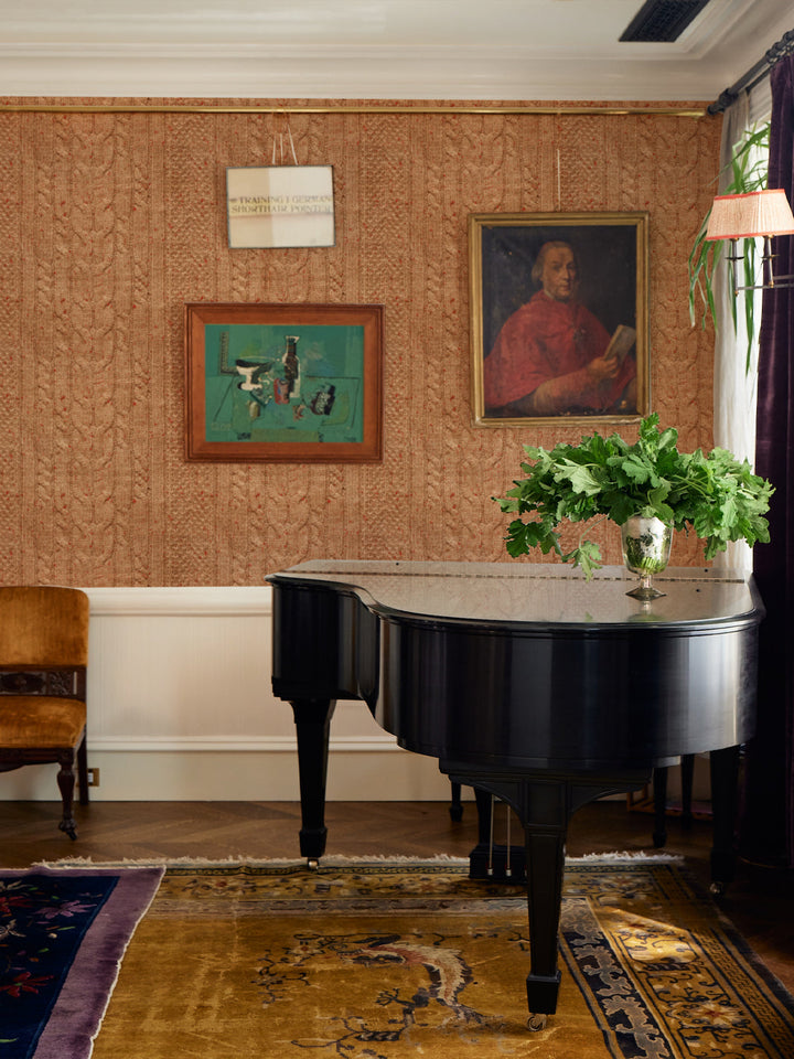 cable-knit-wallpaper-by-lingua-franca-clay
