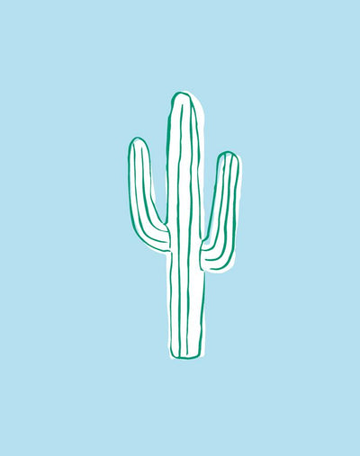 cactus baby blue
