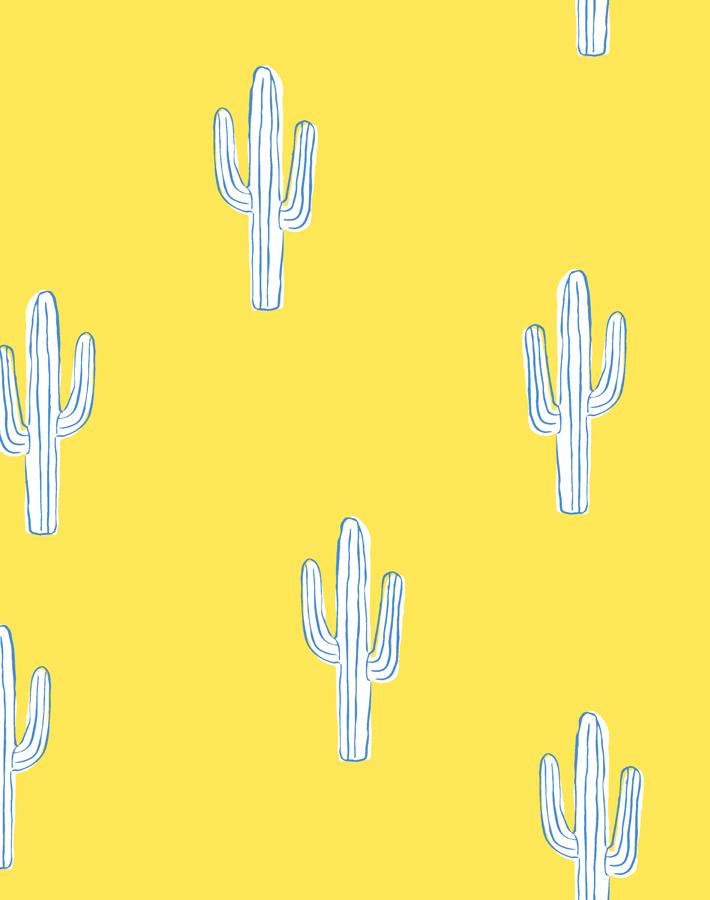 'Cactus' Wallpaper by Tea Collection - Daffodil