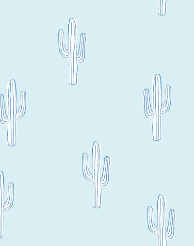 cactus pale blue