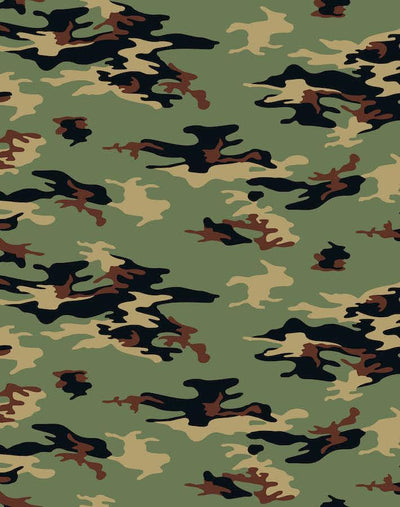 'Camo' Wallpaper by Nathan Turner - Green