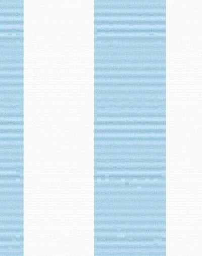 'Candy Stripe' Wallpaper by Wallshoppe - Baby Blue