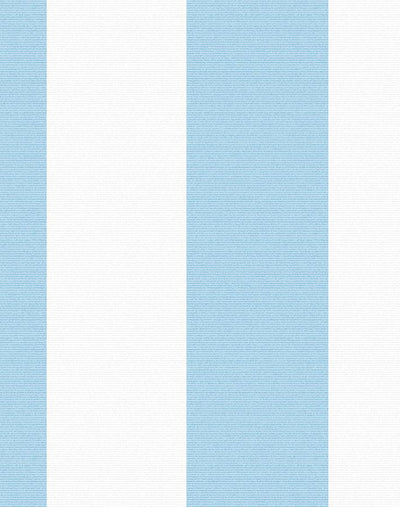 'Candy Stripe' Wallpaper by Wallshoppe - Baby Blue