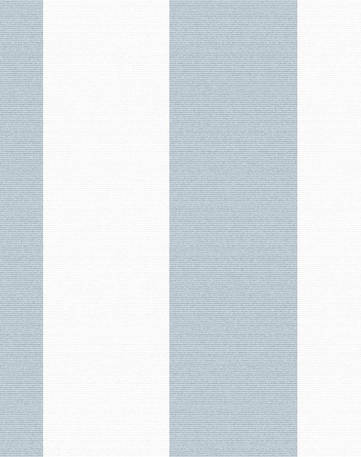 'Candy Stripe' Wallpaper by Wallshoppe - Silver