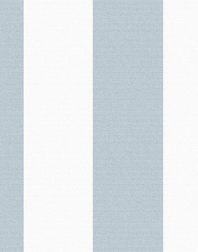 'Candy Stripe' Wallpaper by Wallshoppe - Silver