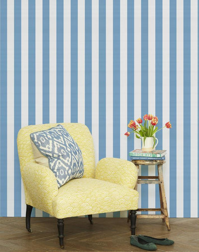 candy stripe cornflower