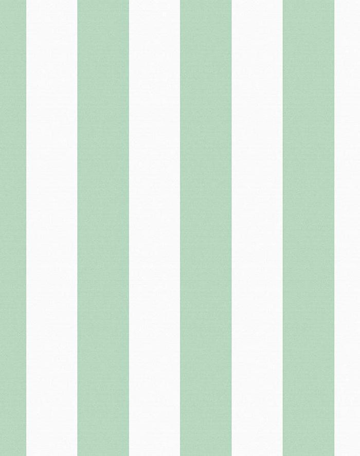 'Candy Stripe' Wallpaper by Wallshoppe - Jade