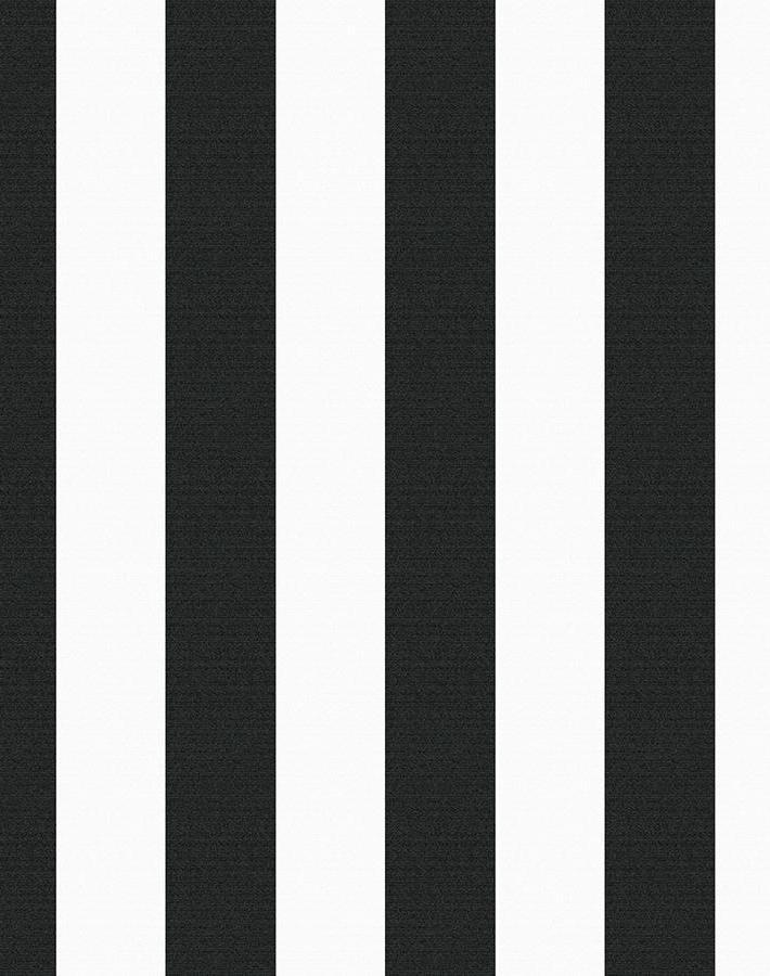 'Candy Stripe' Wallpaper by Wallshoppe - Onyx