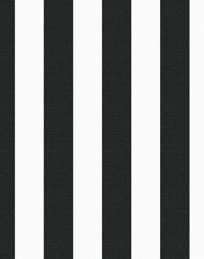 'Candy Stripe' Wallpaper by Wallshoppe - Onyx